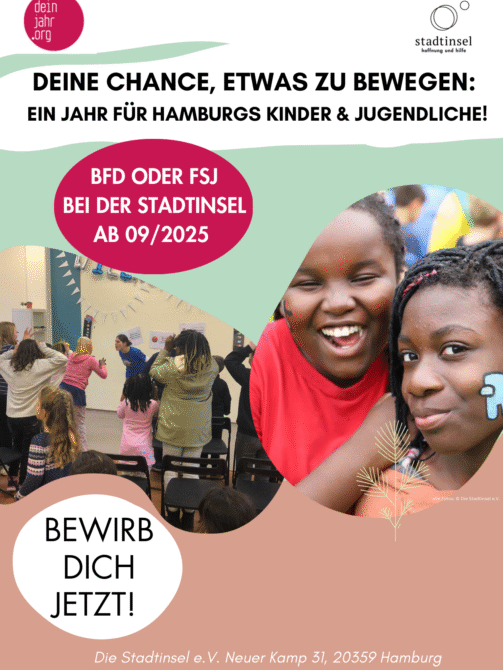 Dein Jahr bei der Stadtinsel – jetzt bewerben!